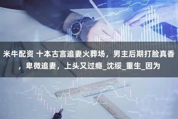 米牛配资 十本古言追妻火葬场,男主后期打脸真香,卑微追妻,上头又过瘾_沈绥_重生_因为